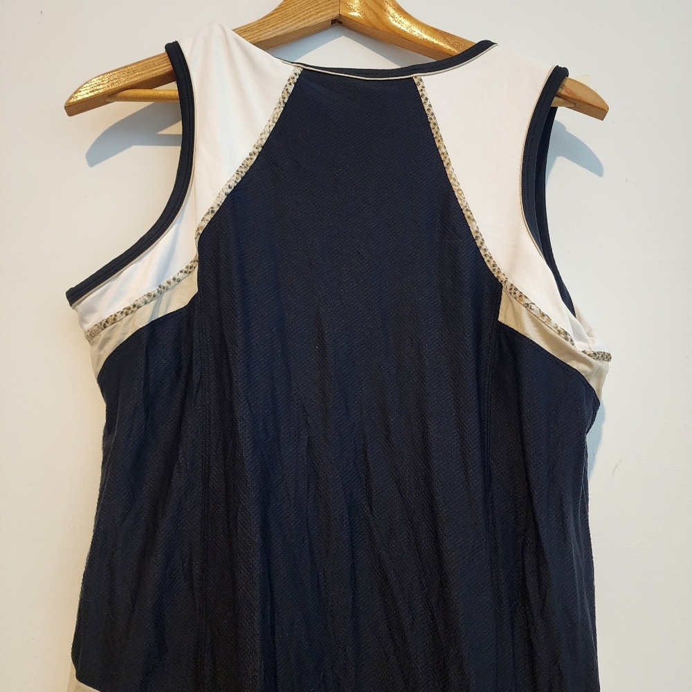 Tail Athletic Tech Mini Dress Size XL Golf Tennis Sleeveless Black Pickleball - Picture 5 of 11